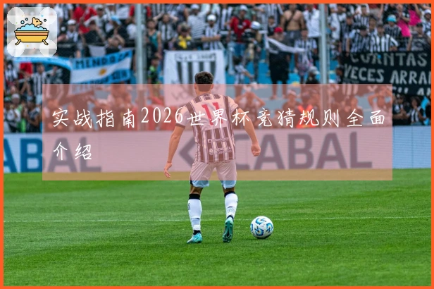实战指南2026世界杯竞猜规则全面介绍