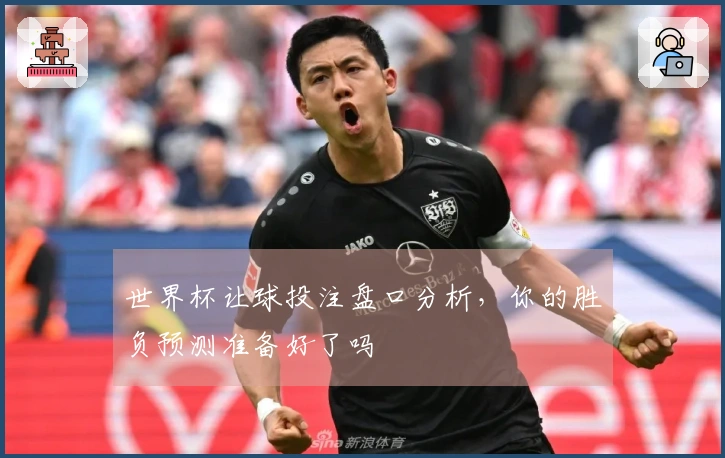 世界杯让球投注盘口分析，你的胜负预测准备好了吗