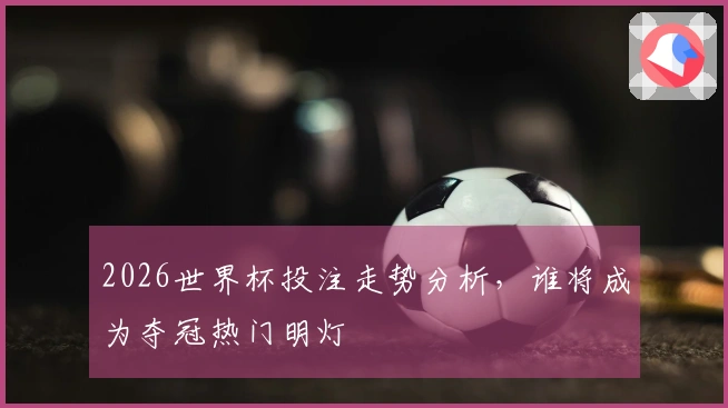 2026世界杯投注走势分析，谁将成为夺冠热门明灯